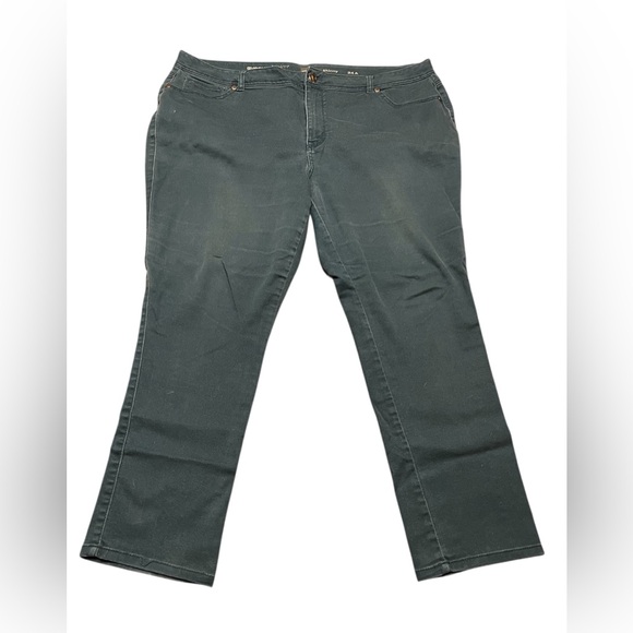 Avenue Denim - Avenue Denim Teal Skinny Jeans sz 24